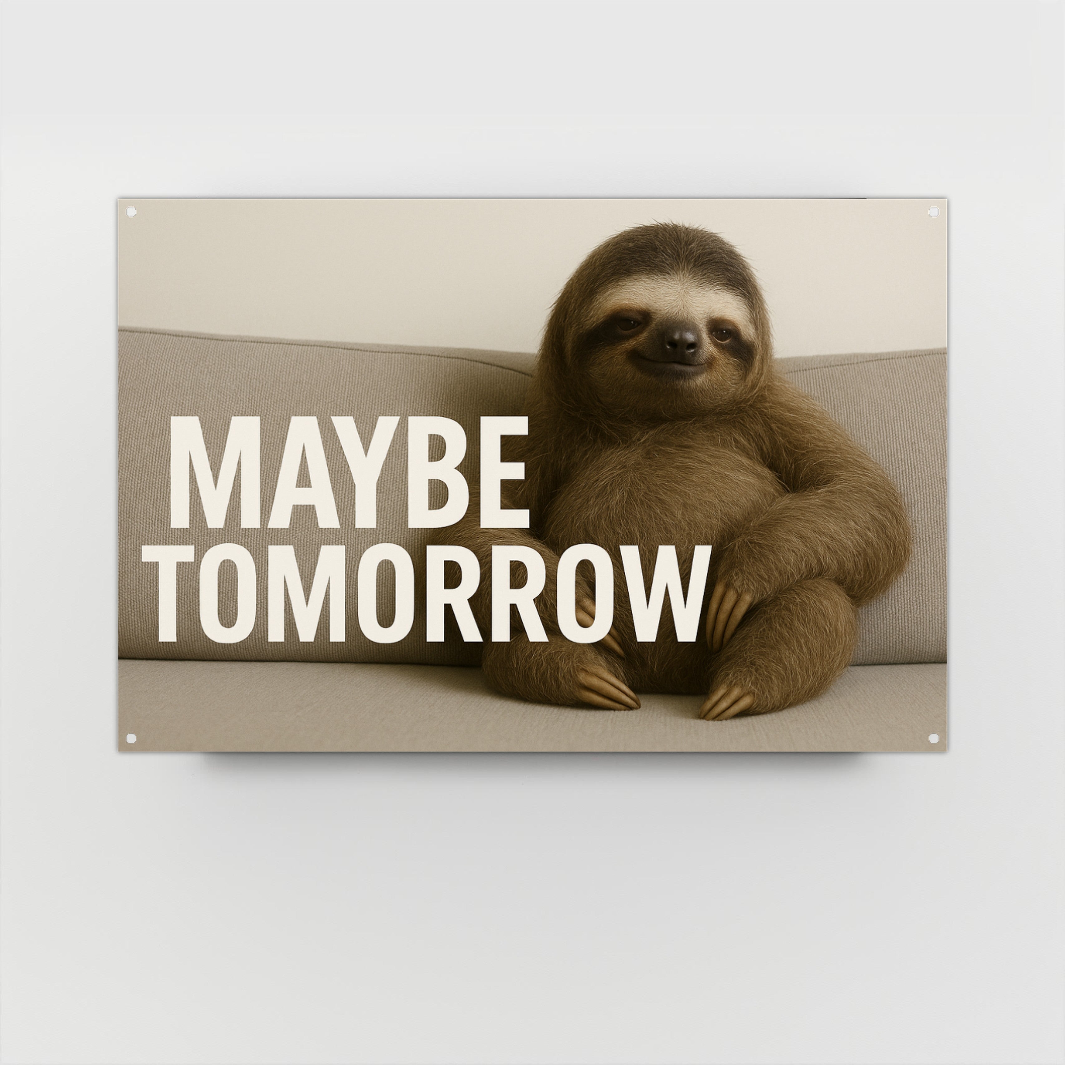 Maybe Tomorrow - Acrylic Wall Art
